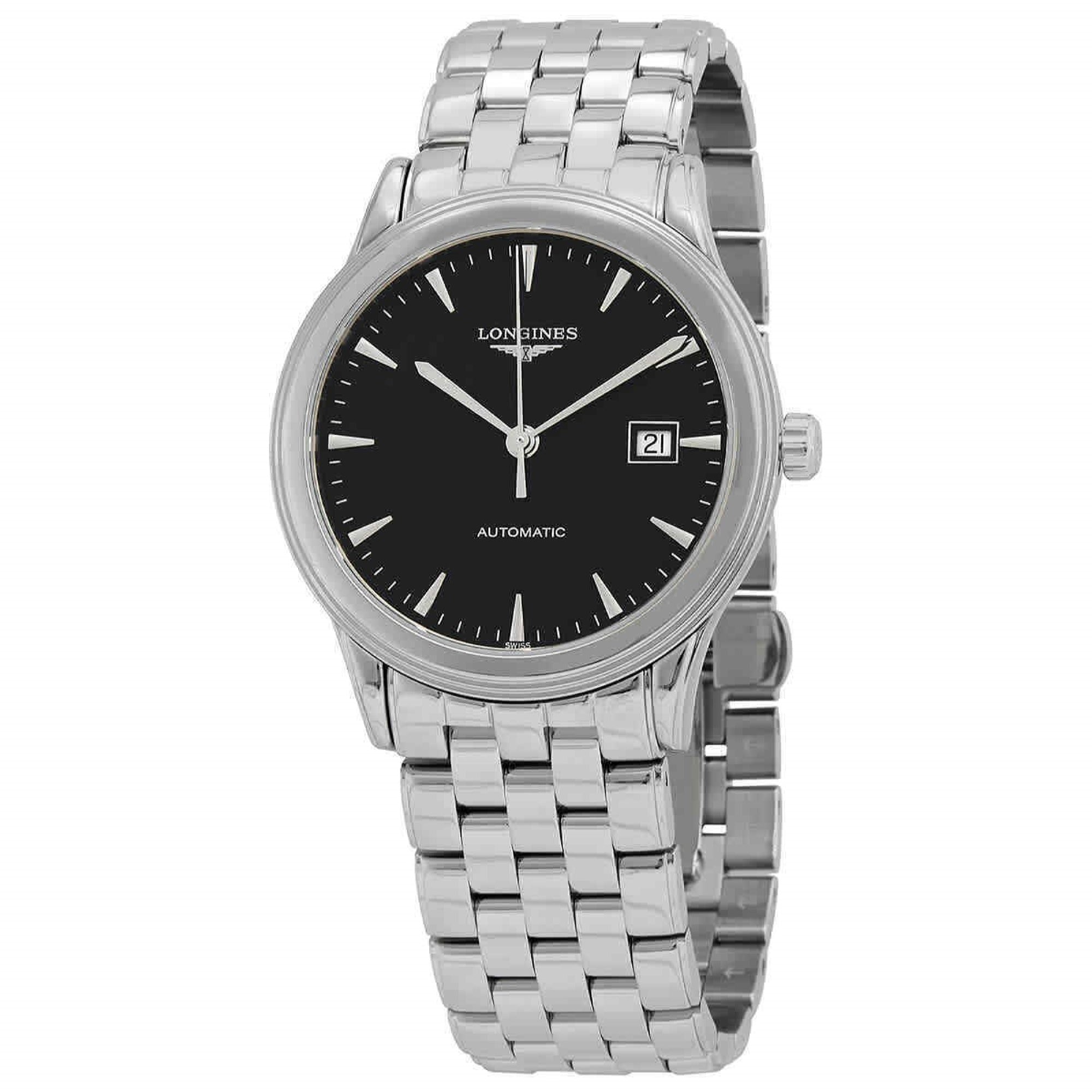 【Super Clone】Longines Unisex L4.984.4.52.6 Flagship Stainless Steel Watch