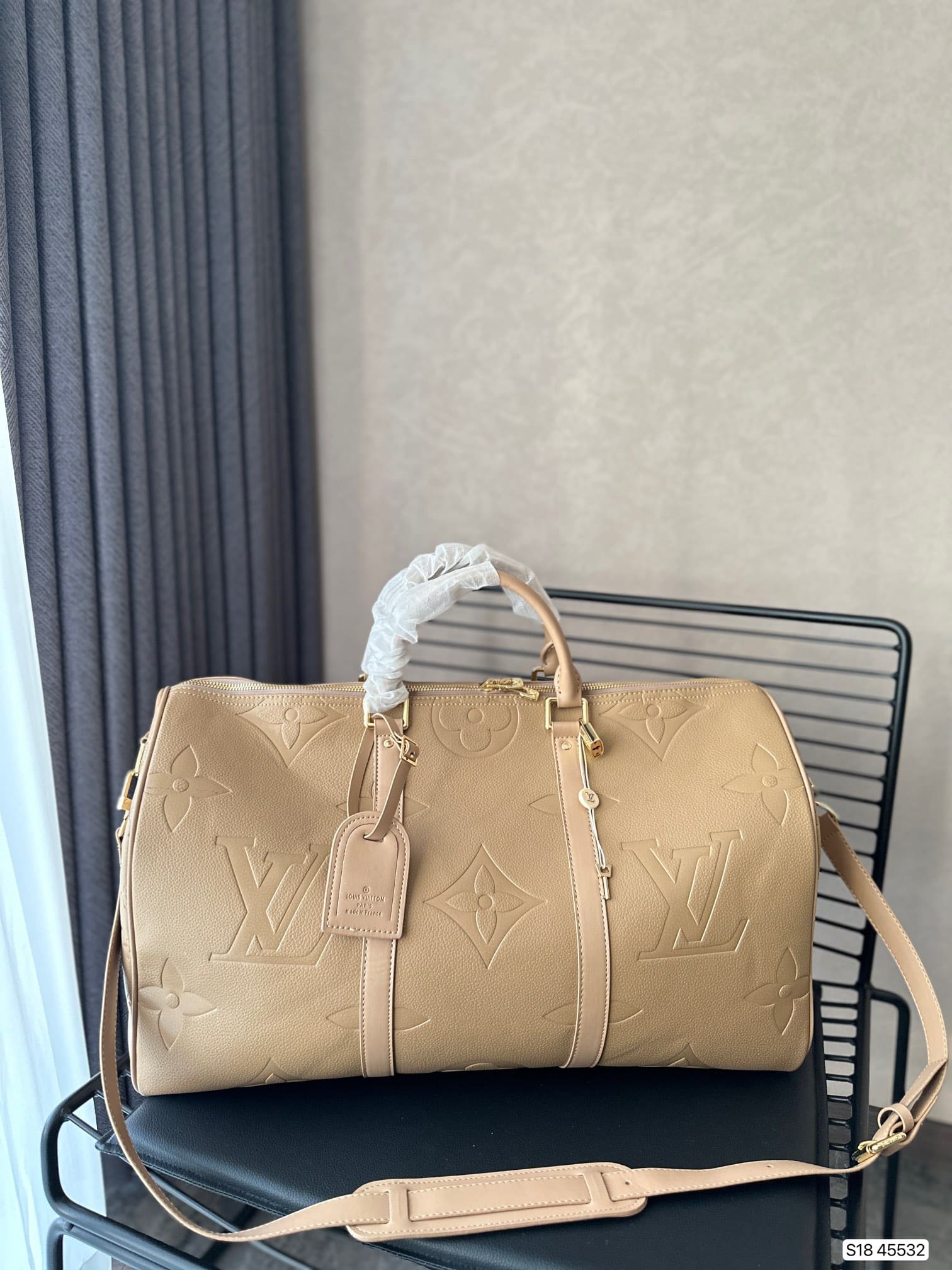 Louis Vuitton Keepall Beige 45Cm M46114