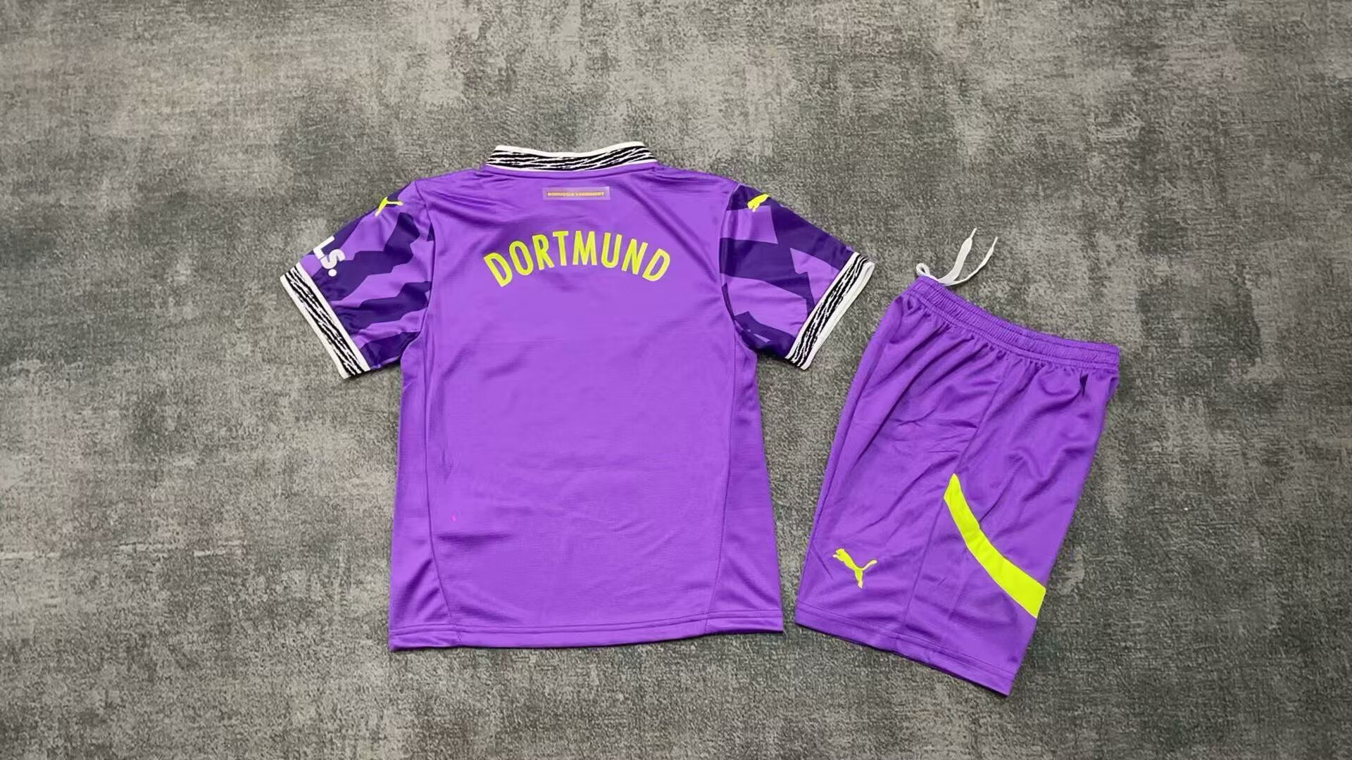 2025/2026 Kids Size Dortmund Special Edition Purple Football Shirt 1:1 Thai Quality