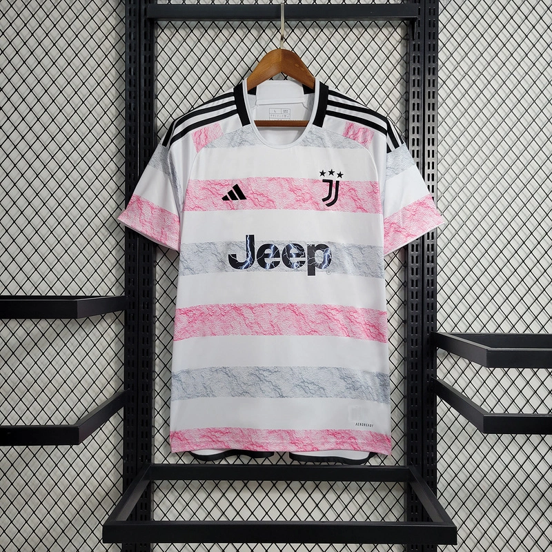 2023-24 Juventus away CHIESA VLAHOVIC POGBA KOSTIC Football jersey