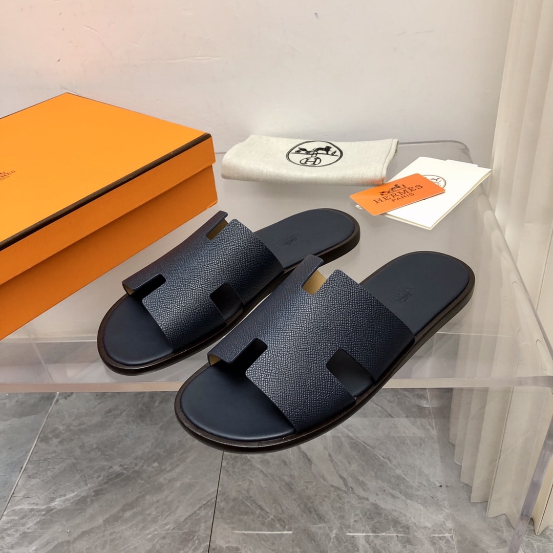 Hermes Izmir Sandal Blue H152415Zh11390