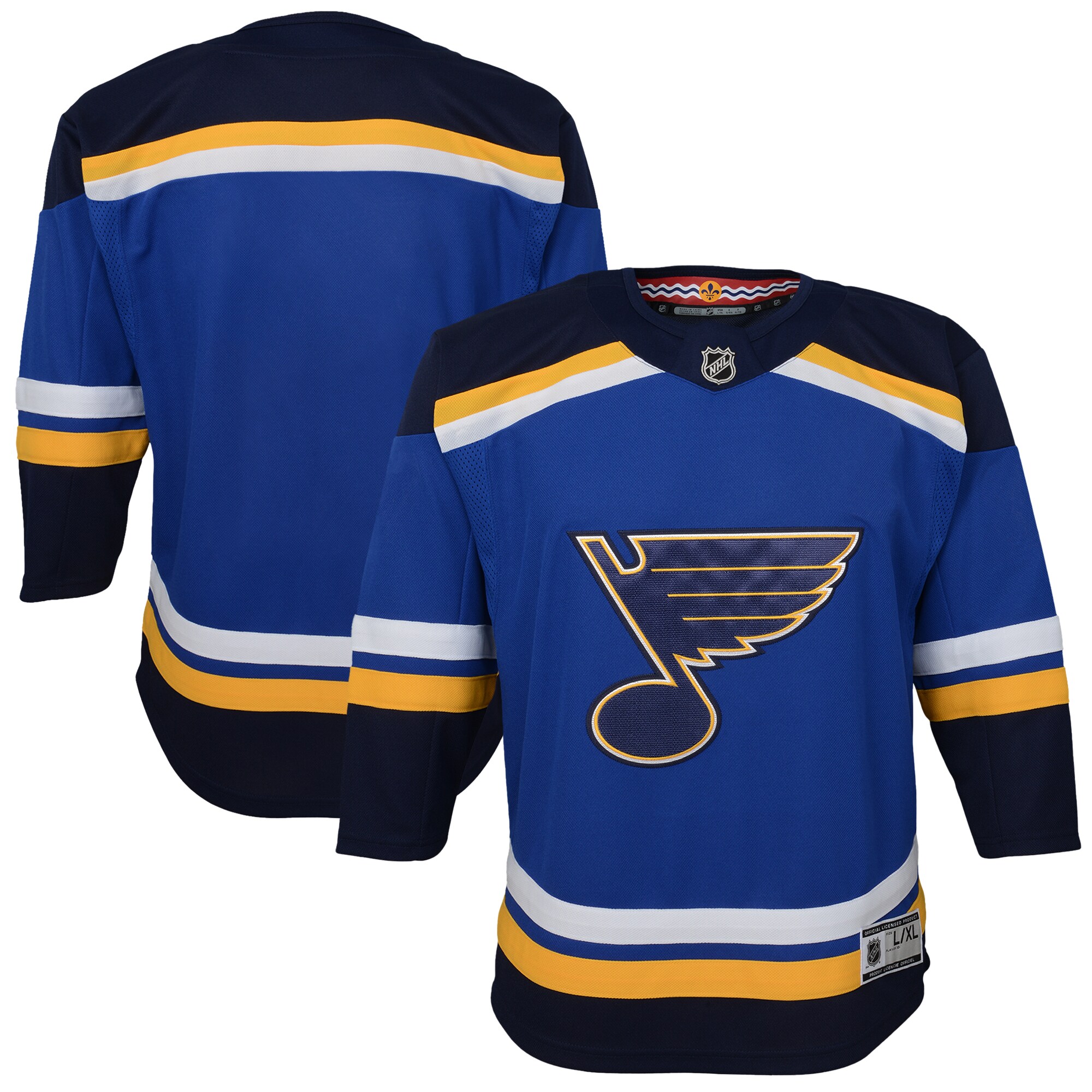 St. Louis Blues Youth Home Premier Jersey – Blue