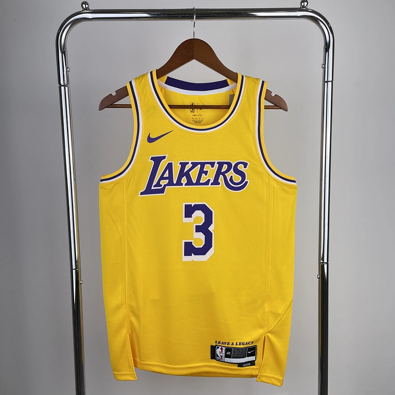 2023 NBA Lakers 3 DAVIS Basketball Jersey