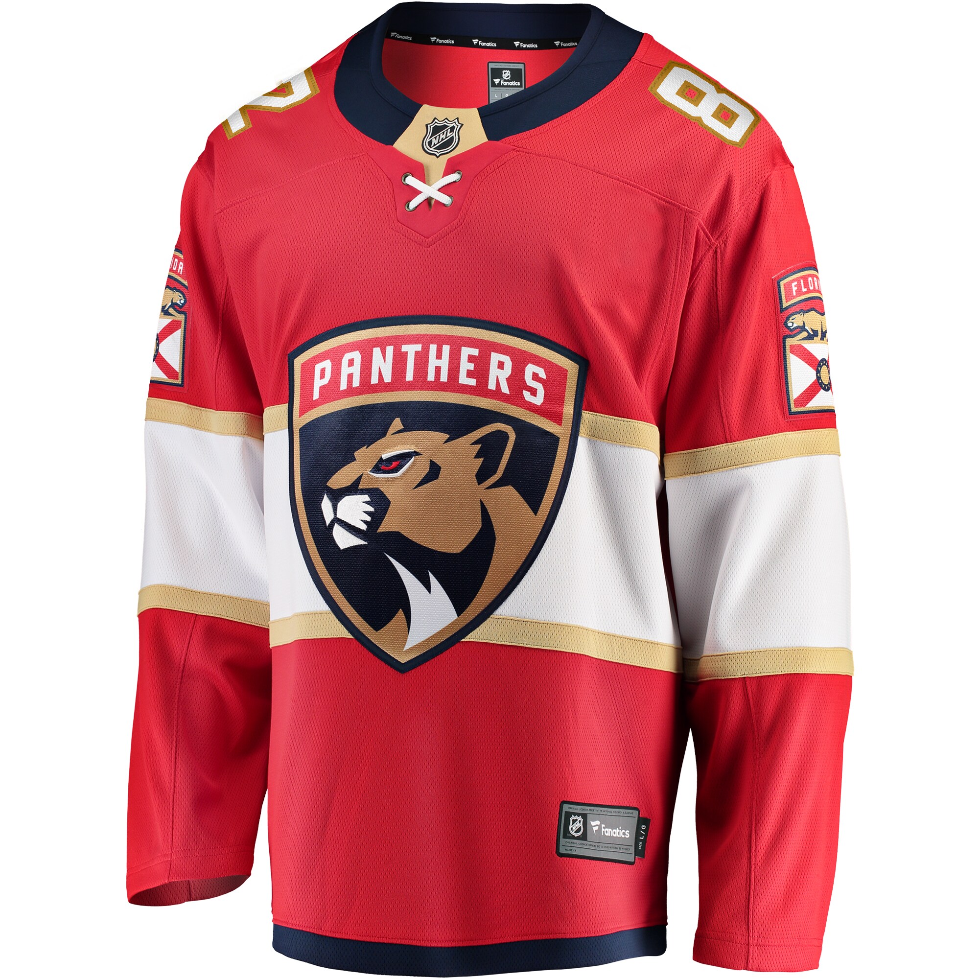 Kevin Stenlund Florida Panthers Fanatics  Premier Breakaway Player Jersey – Red