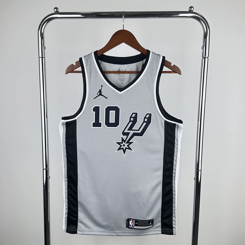 2021 NBA San Antonio Spurs 10 SOCHAN Basketball Jersey