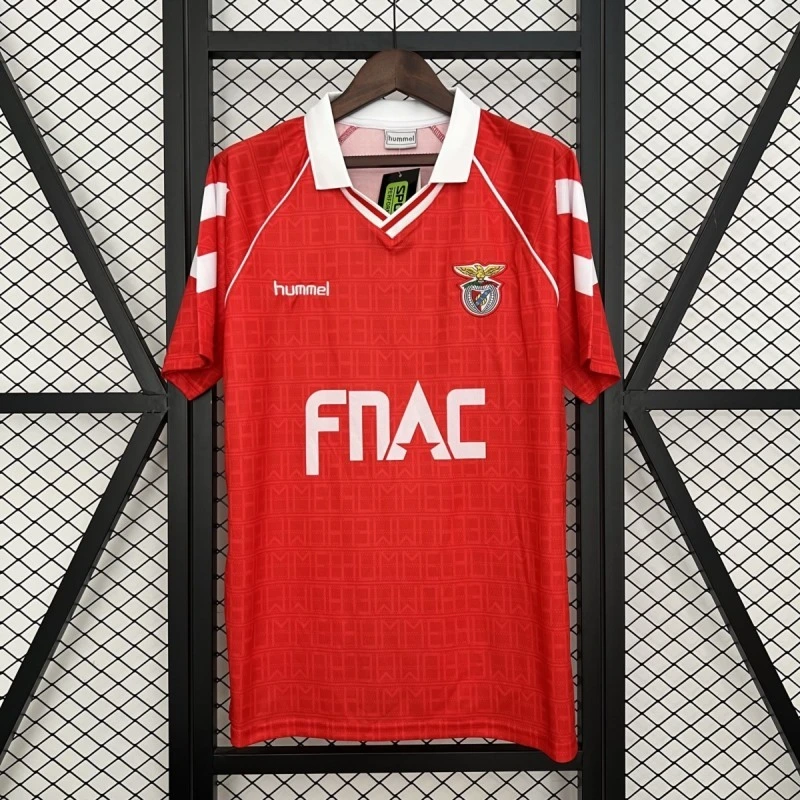Retro 1990 Benfica Home Football jersey retro