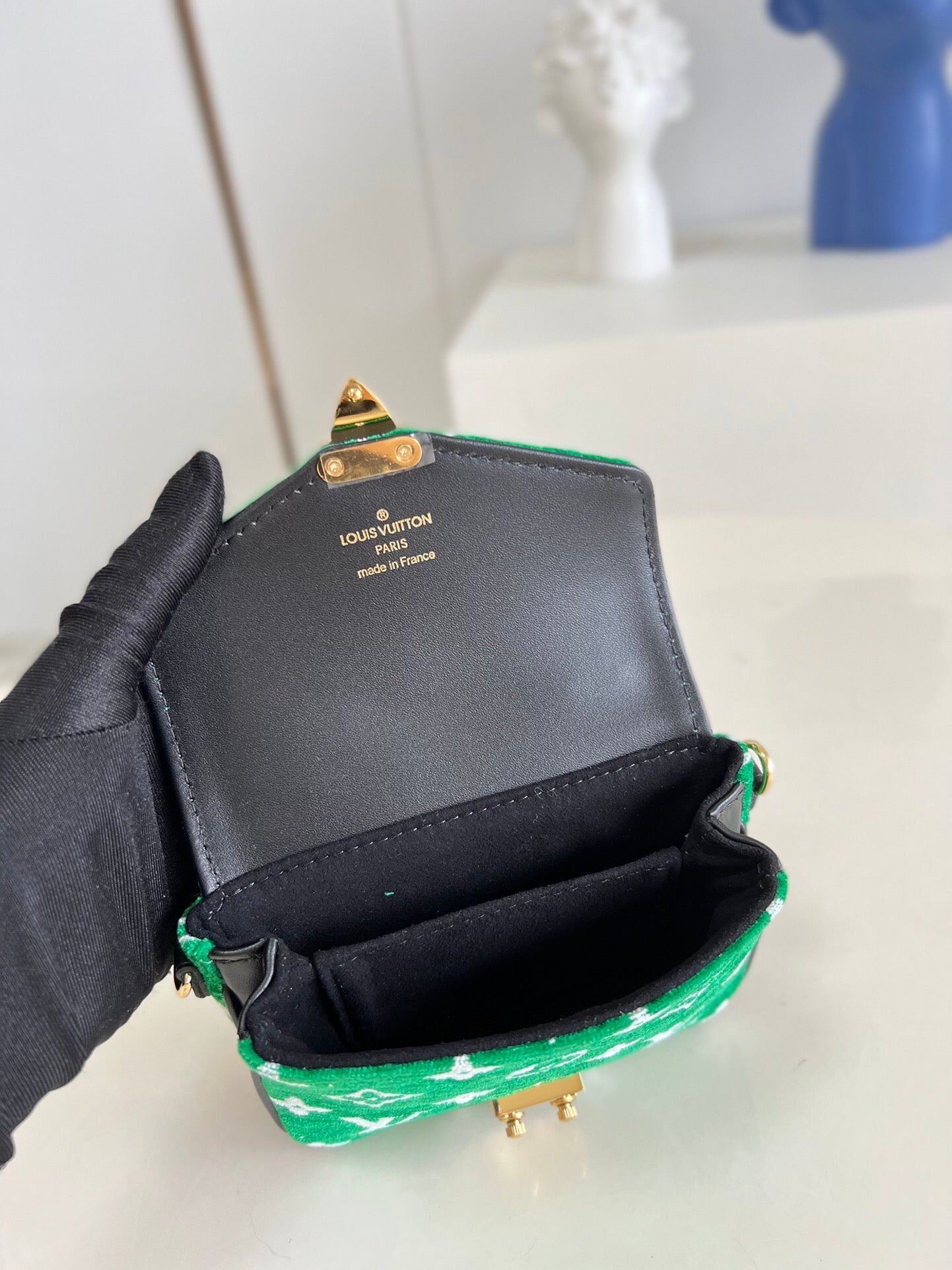 Louis Vuitton Micro M Tis 14Cm Green