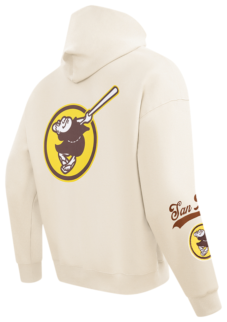Pro Standard Padres Living Large Drop Shoulder PO Hoodie