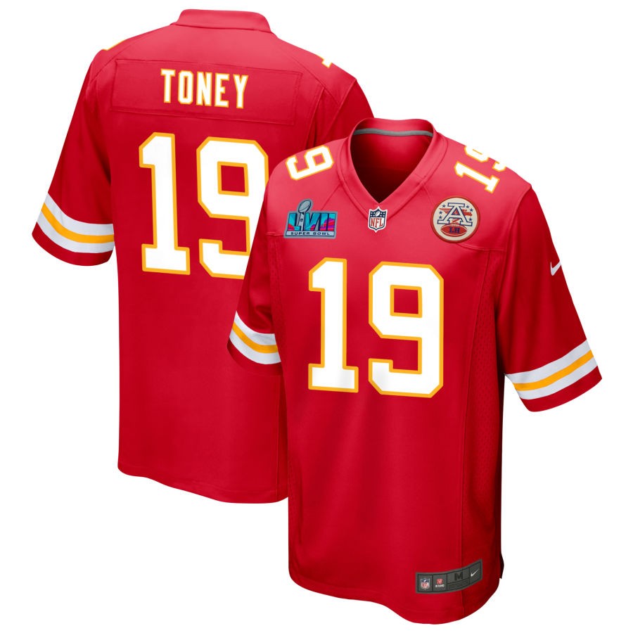 Kadarius Toney Kansas City Chiefs Nike Super Bowl LVII Game Jersey - Red