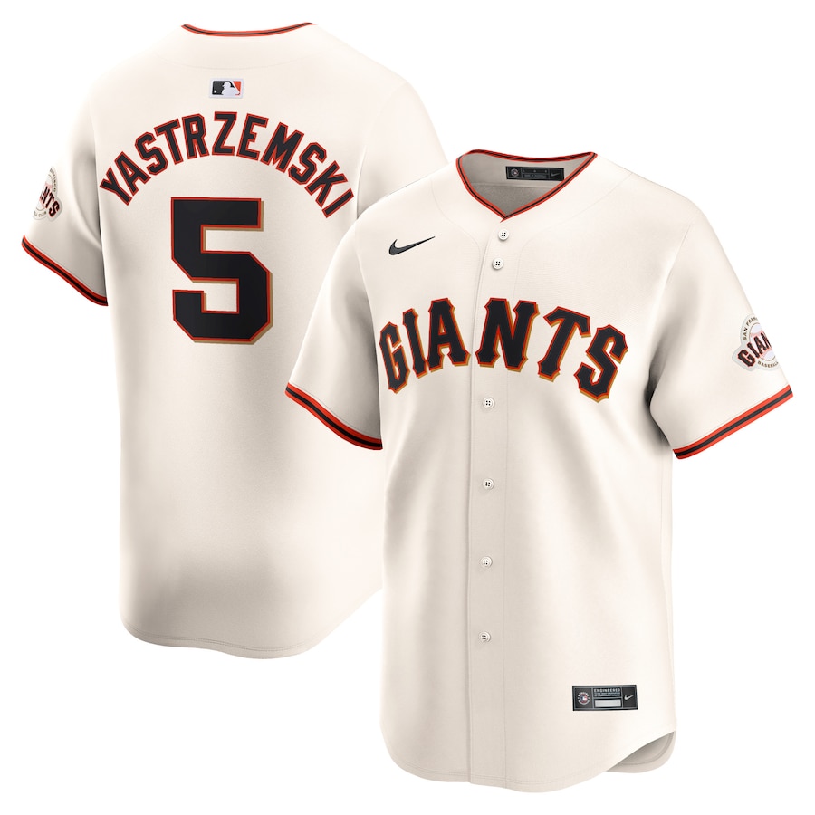 Mike Yastrzemski San Francisco Giants Home Limited Player Jersey Cream