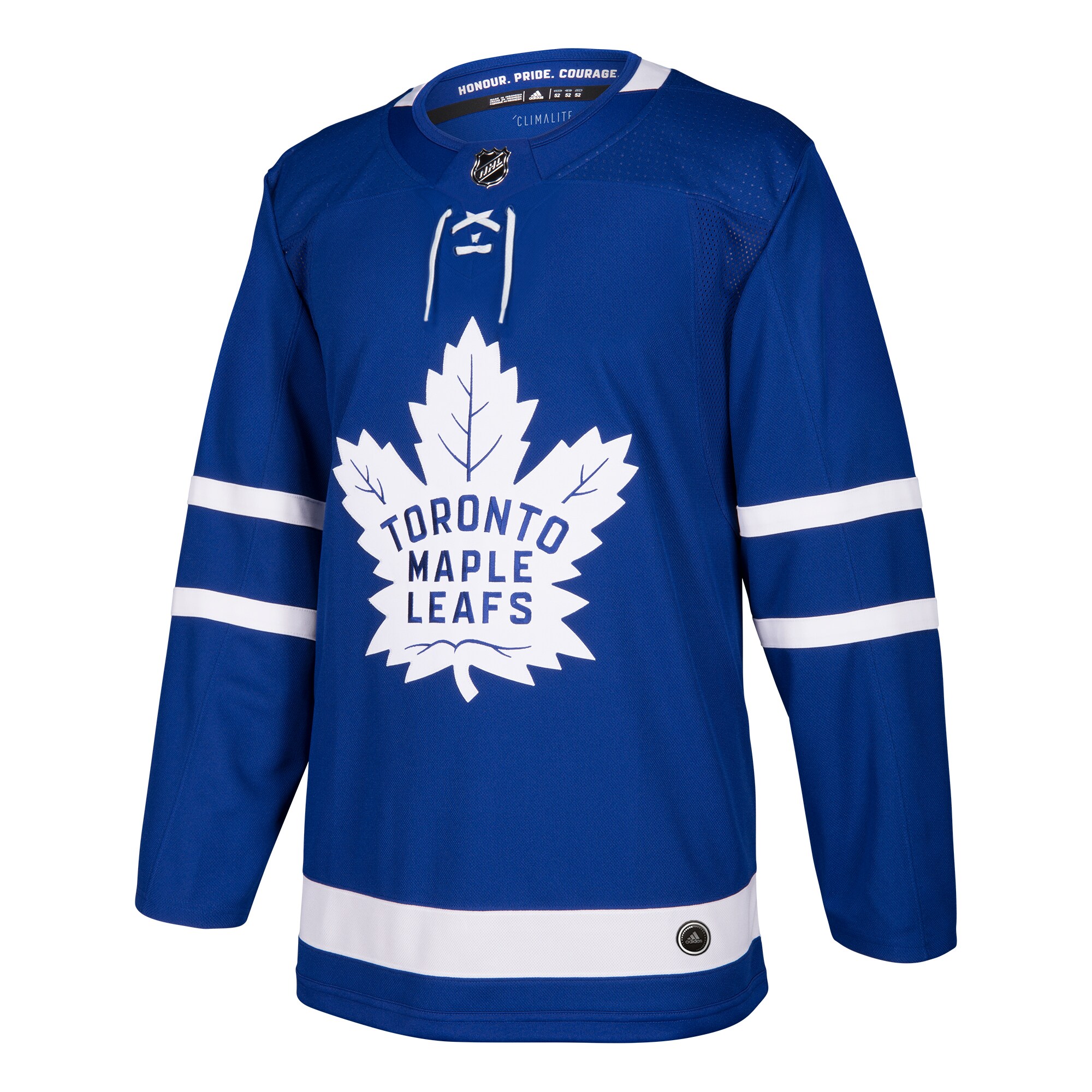 Toronto Maple Leafs adidas Home Authentic Blank Jersey – Blue