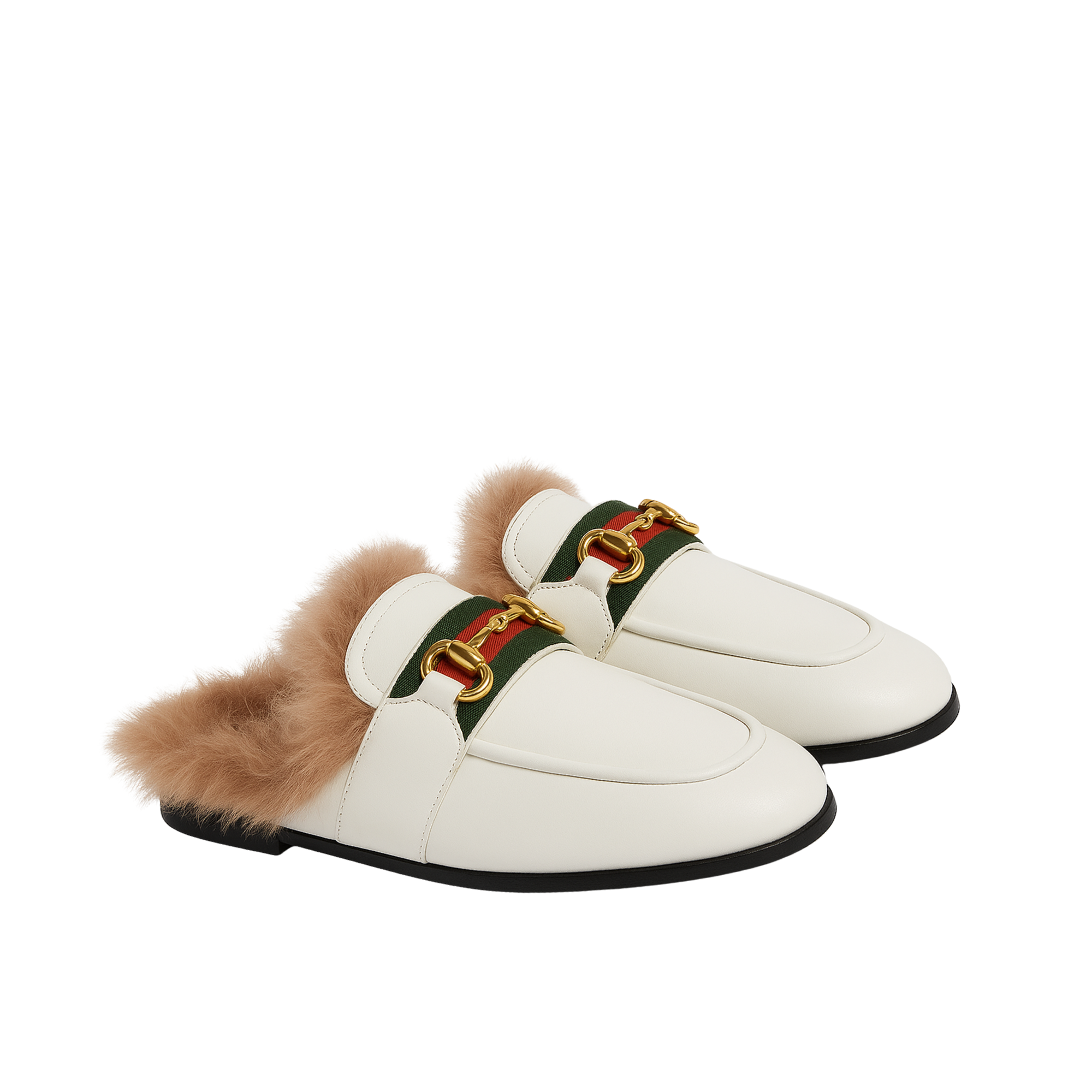 Gucci Men’S Slipper With Horsebit White