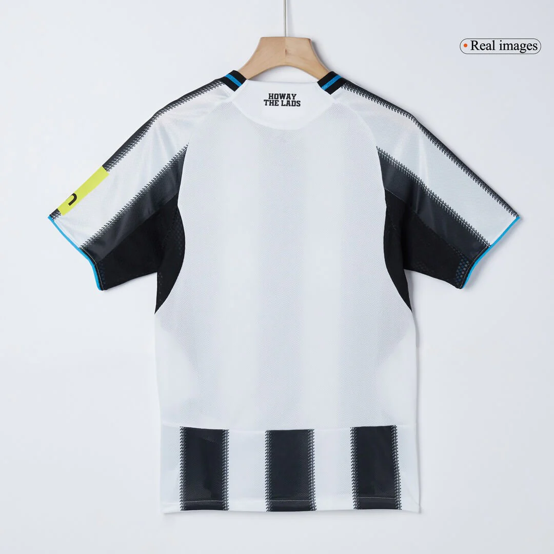 Newcastle United Player Version Home Soccer Jersey 2025/26 Black&White