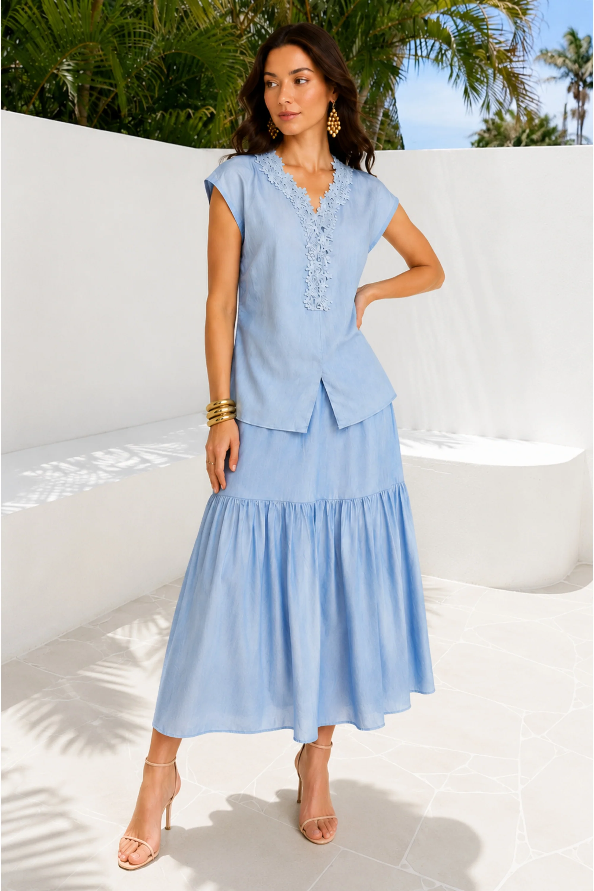 Cloudmist Linen Co-ord