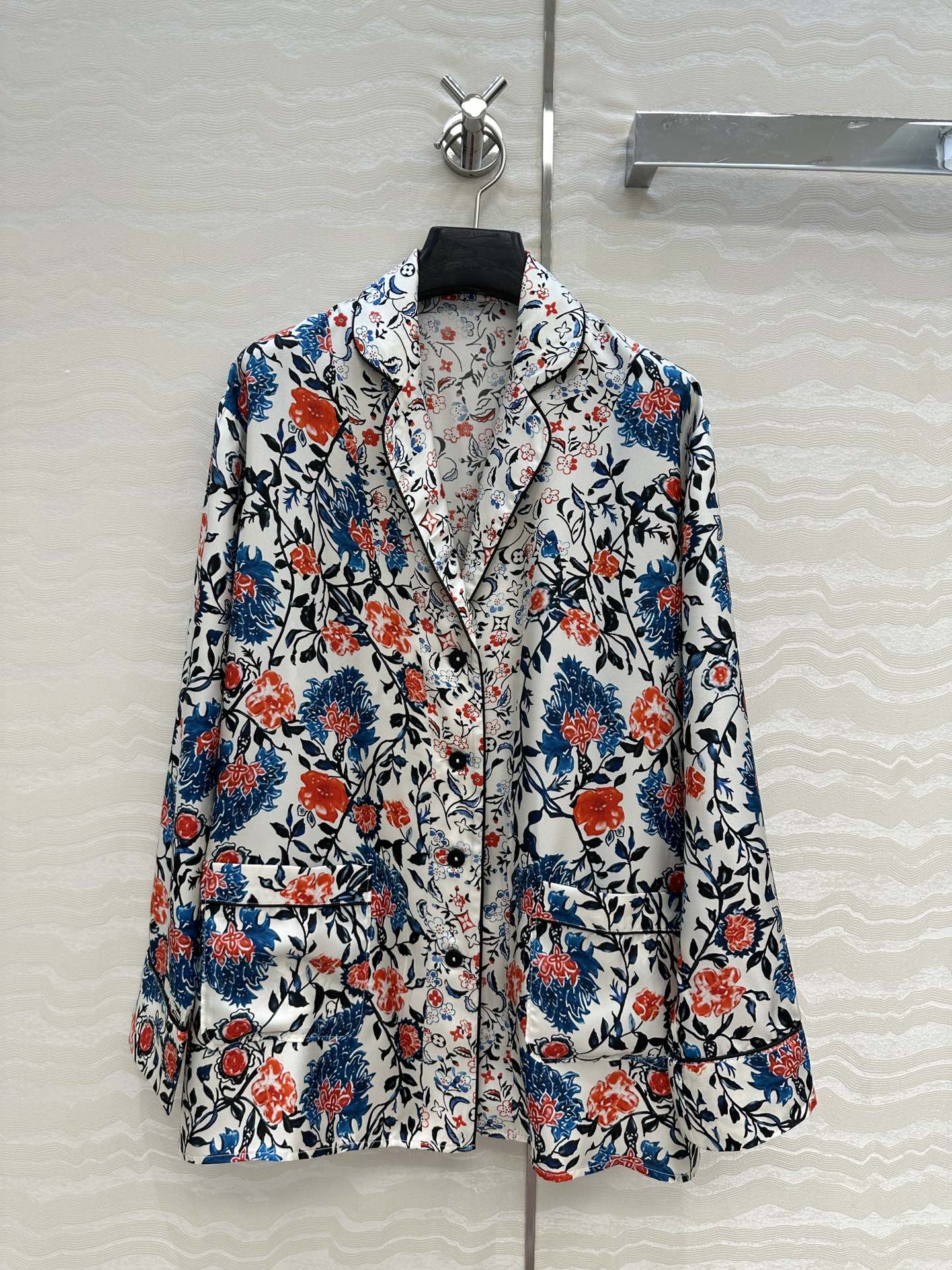 LV New Floral Vine Pajama Shirt