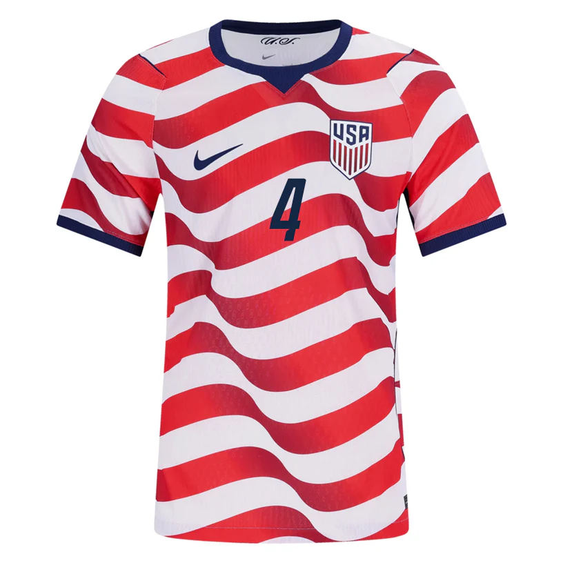 Nike Mens Adams United States Match Authentic Home Jersey 2026 (Sail/Midnight Navy)