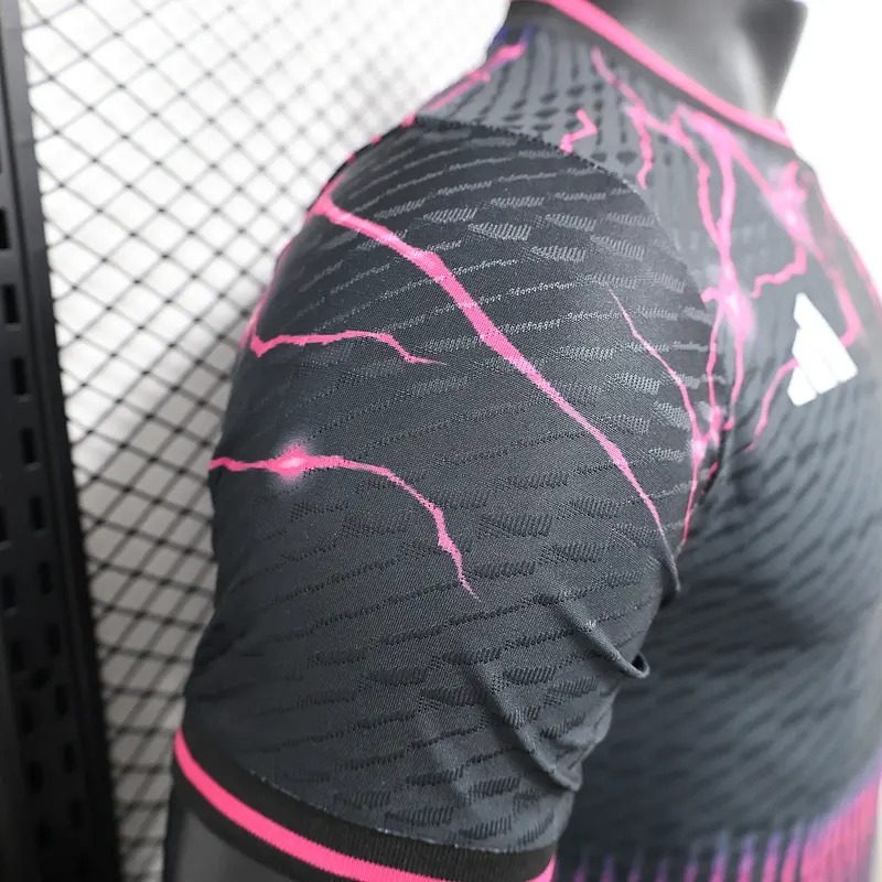 2024/2025 Player Version Real Madrid Purple leopard Special Football Shirt 1:1 Thai Quality