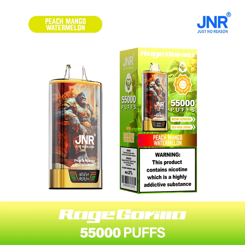 JNR RageGorilla 55K Puffs Disposable Vape