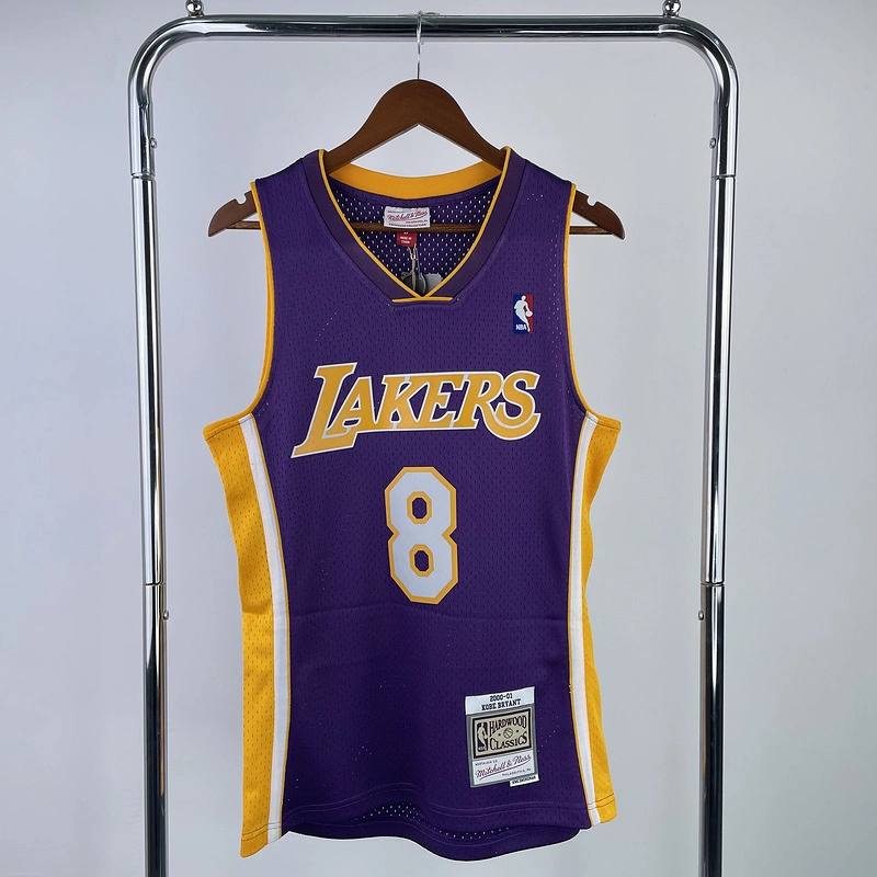2000-01 NBA Lakers 8 BRYANT Basketball Jersey