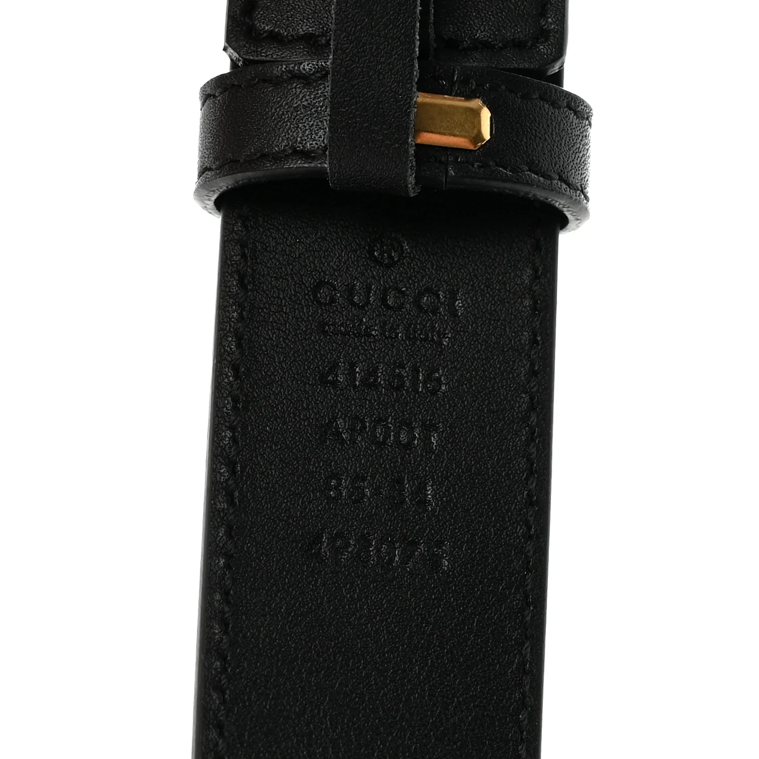 Calfskin Double G 30mm Belt 85 34 Black