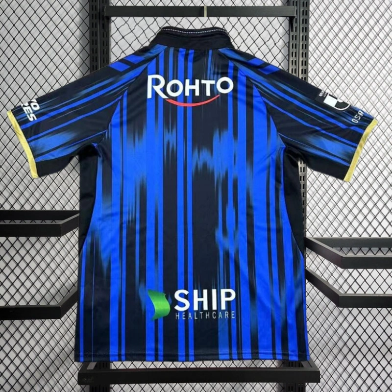 2025-26 Gamba Osaka home black soccer jersey