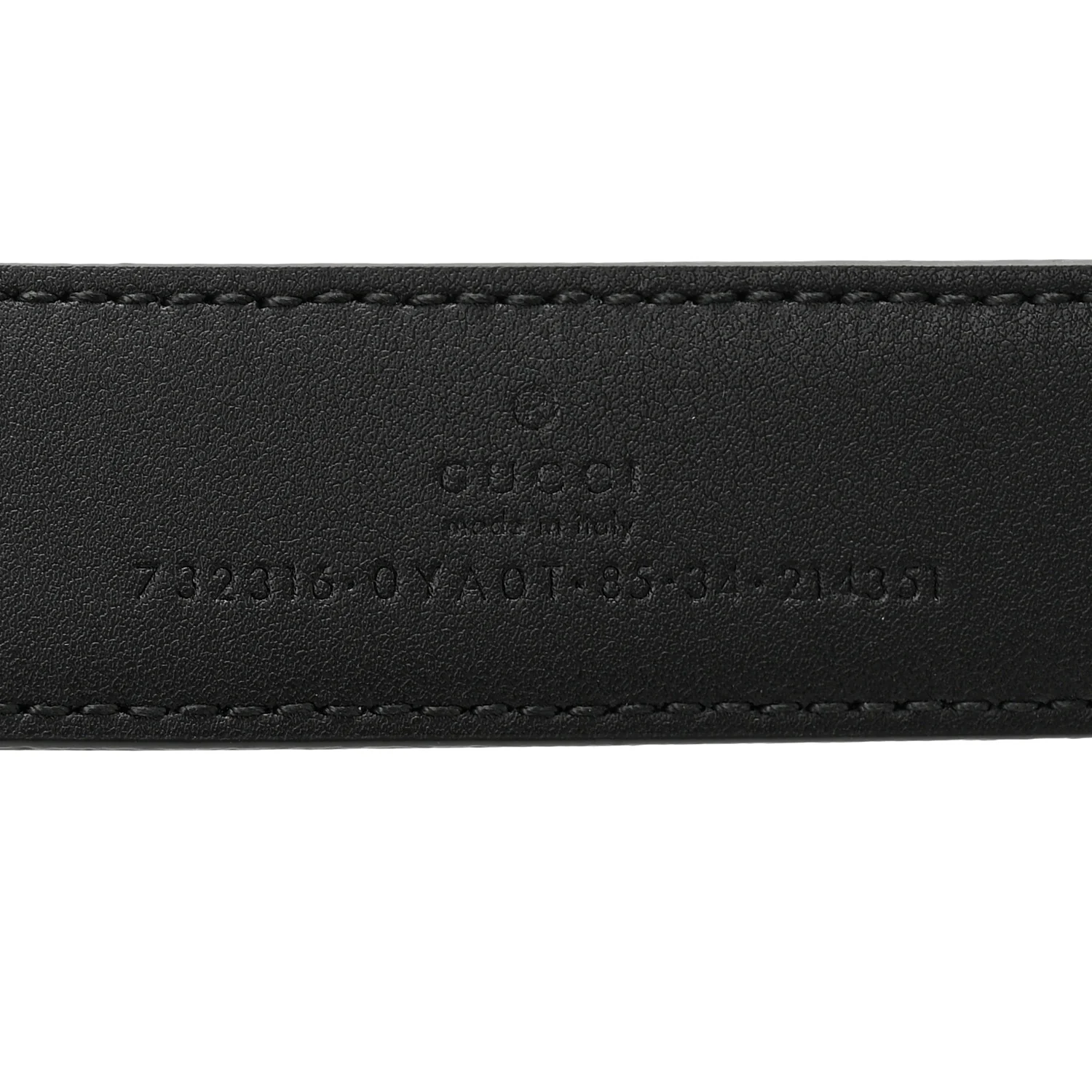 Calfskin Belt 85 34 Black