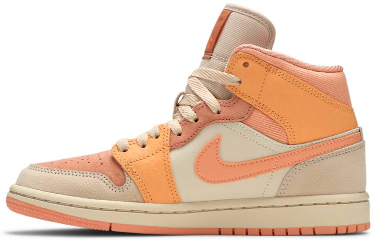Wmns Air Jordan 1 Mid Apricot DH4270-800