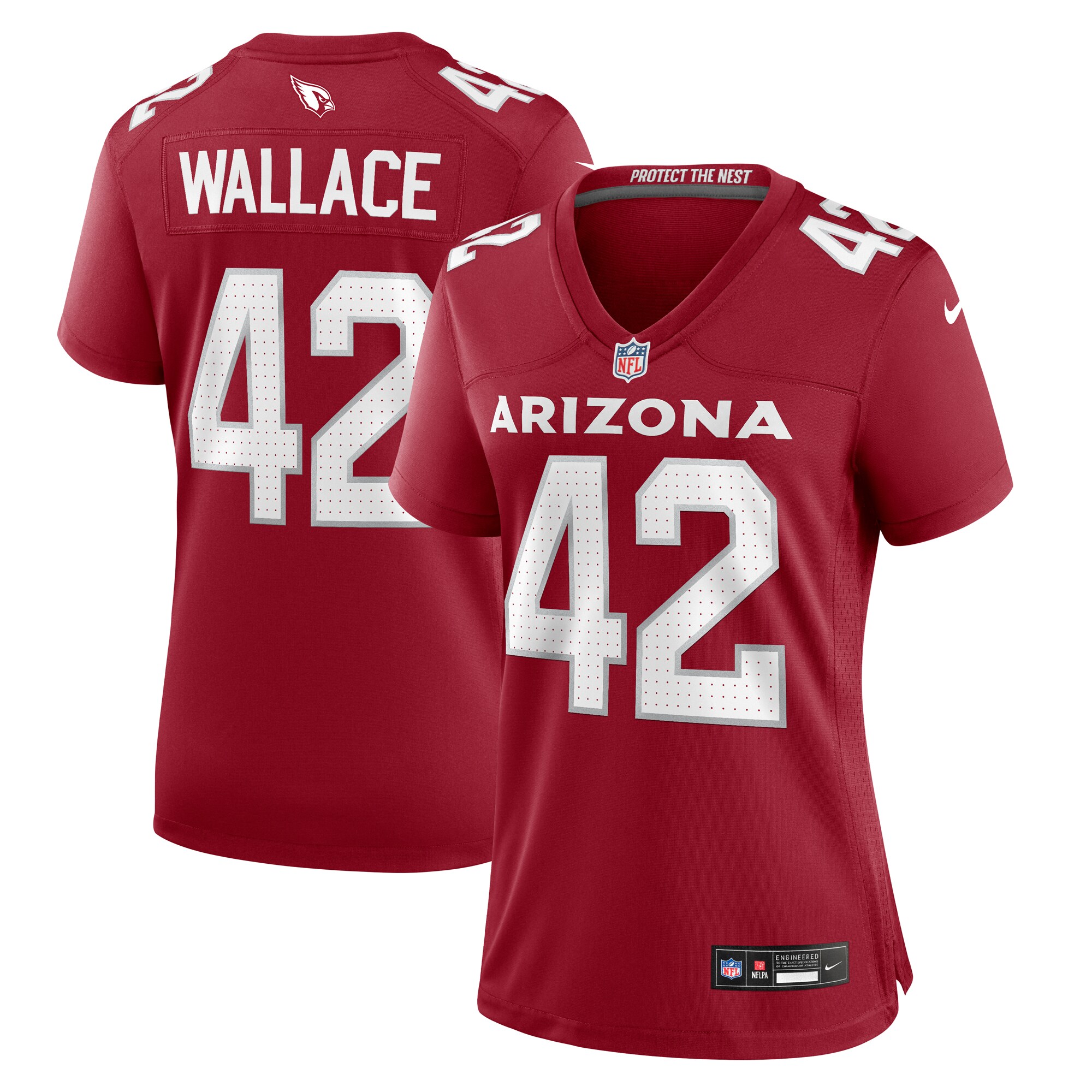 K'Von Wallace Arizona Cardinals Nike Women's Team Game Jersey -  Cardinal