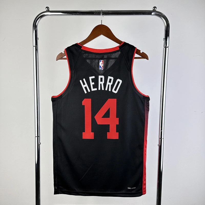2024 NBA Miami Heat 14 HERRO Basketball Jersey