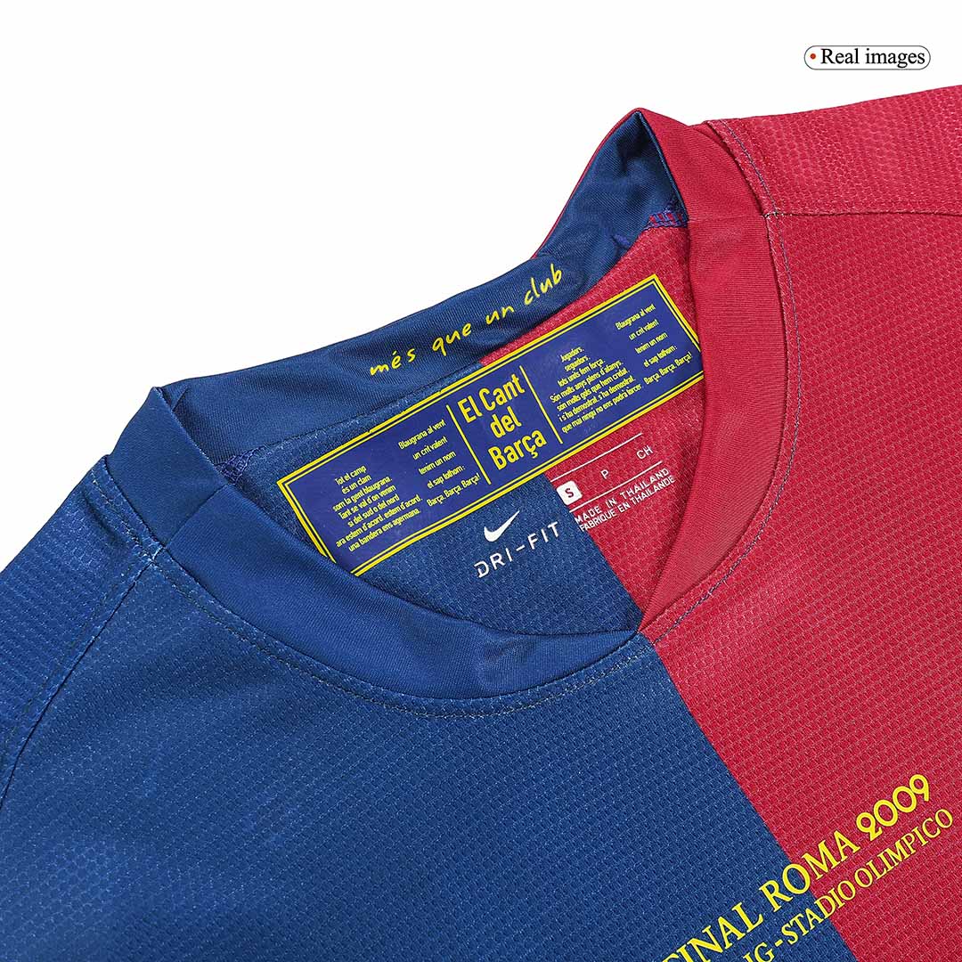 Barcelona MESSI #10 2008/09 Retro Home Soccer Jersey - UCL