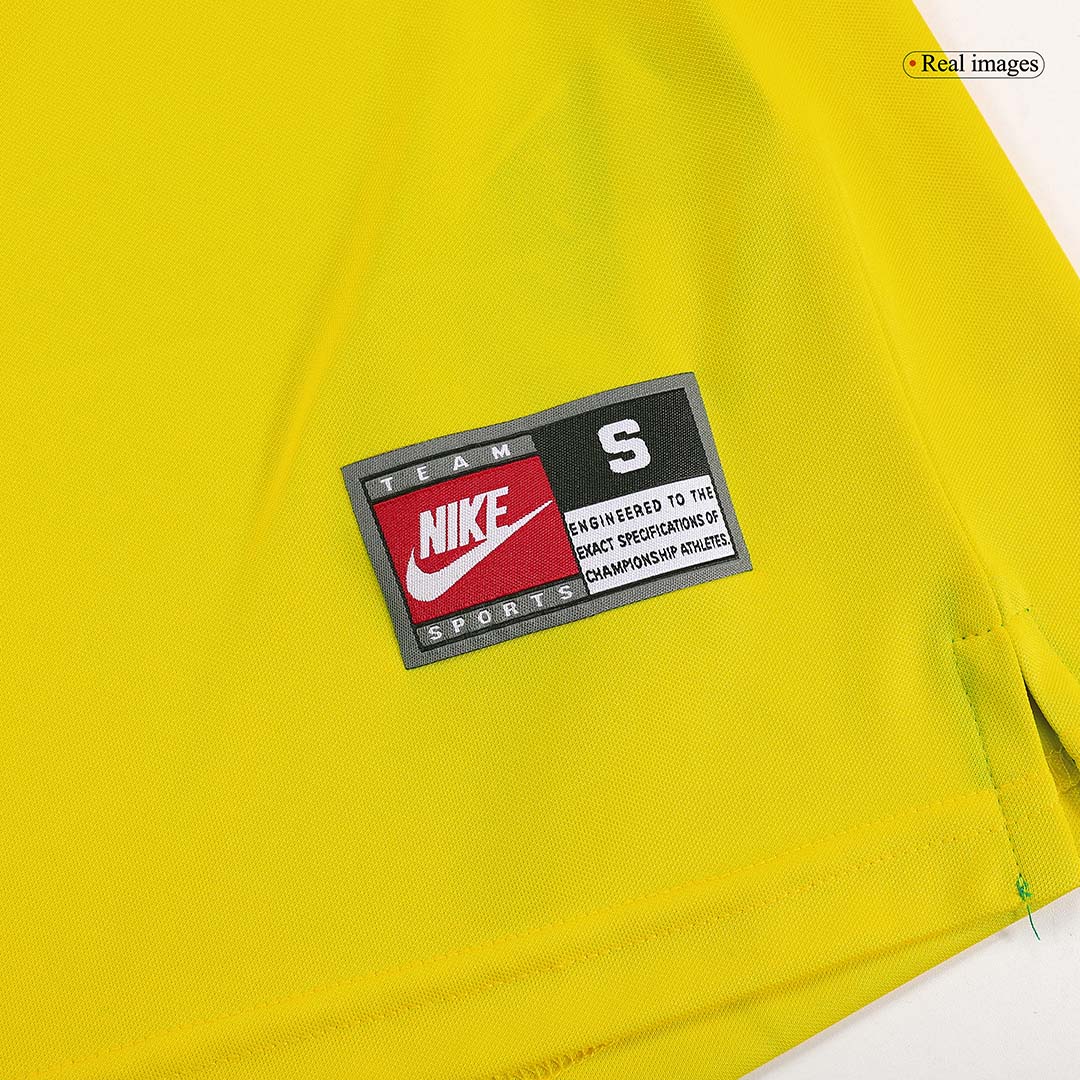 Brazil 1998 Home Retro Football Jersey