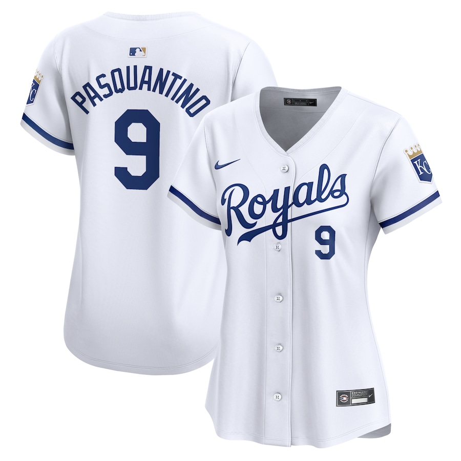 Vinnie Pasquantino Kansas City Royals Women's Home Limited Player Jersey White