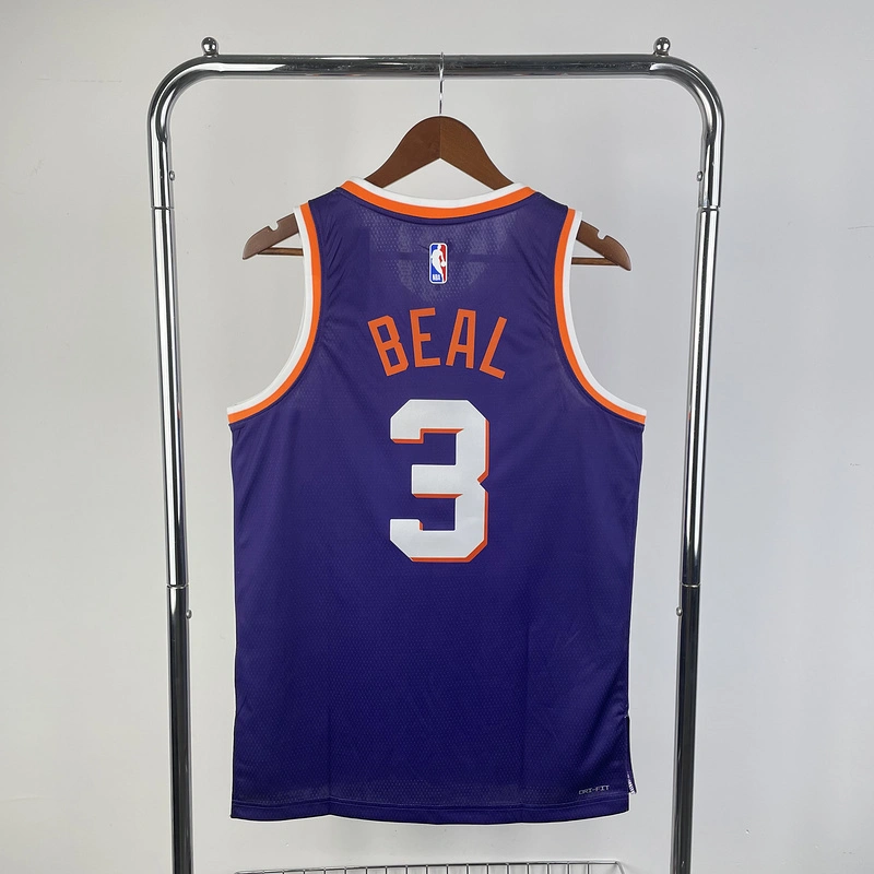 2024 NBA Phoenix Suns 3 BEAL Basketball Jersey