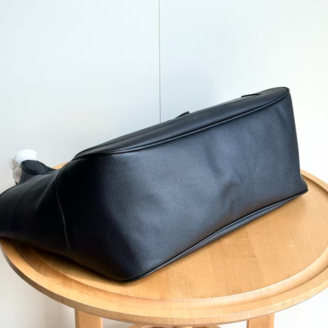 Gucci Mercato Medium Tote Bag Black Leather 35cm 866645 AAGIA 1000