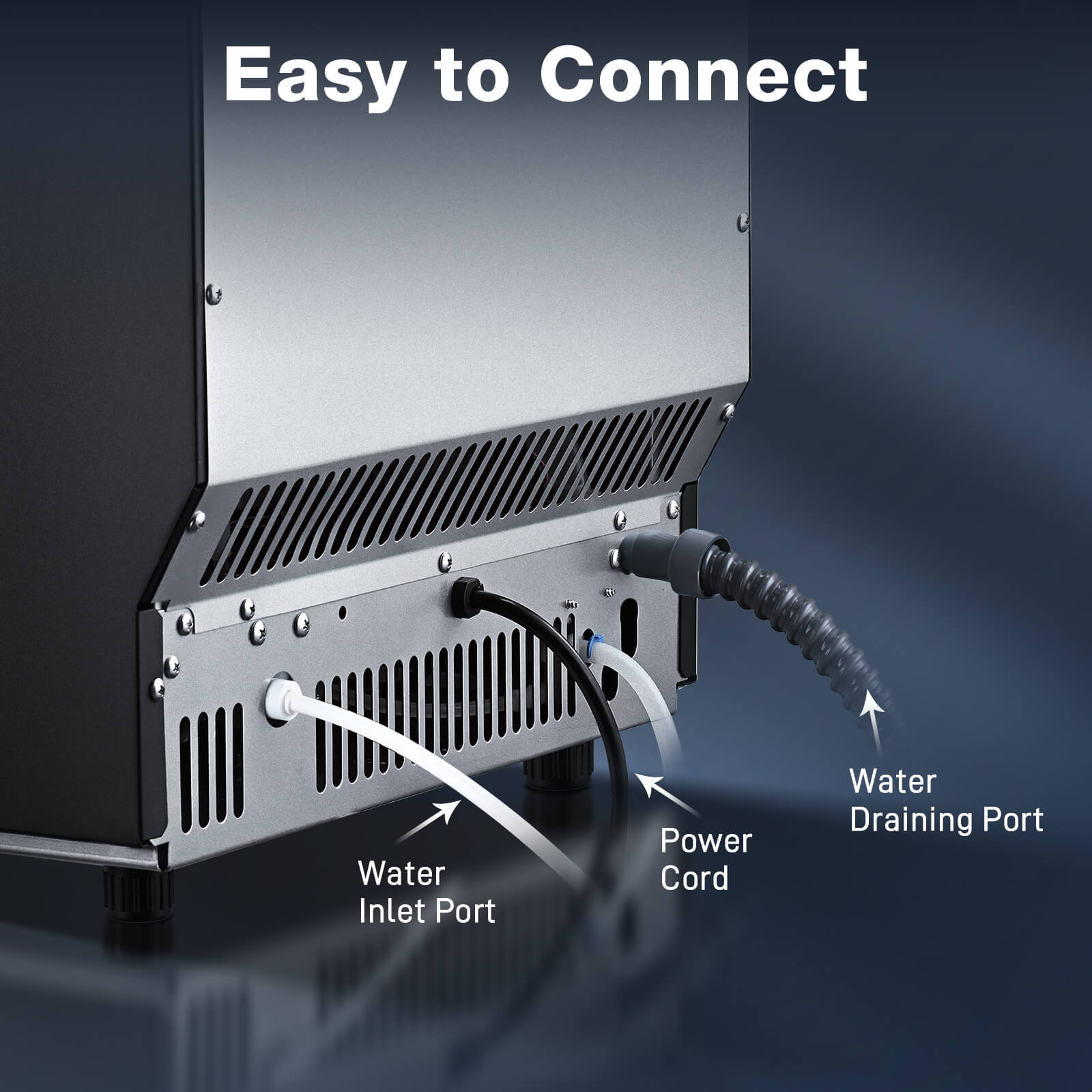 🔥clearance sale🔥 100LBS/200LBS/265LBS  Freestanding Commercial Ice Maker