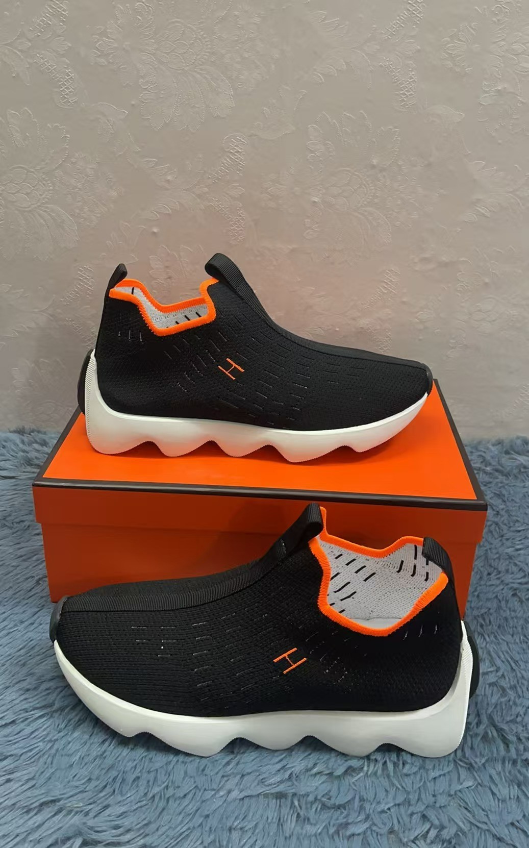 HERMES ECLAIR SNEAKER BLACK