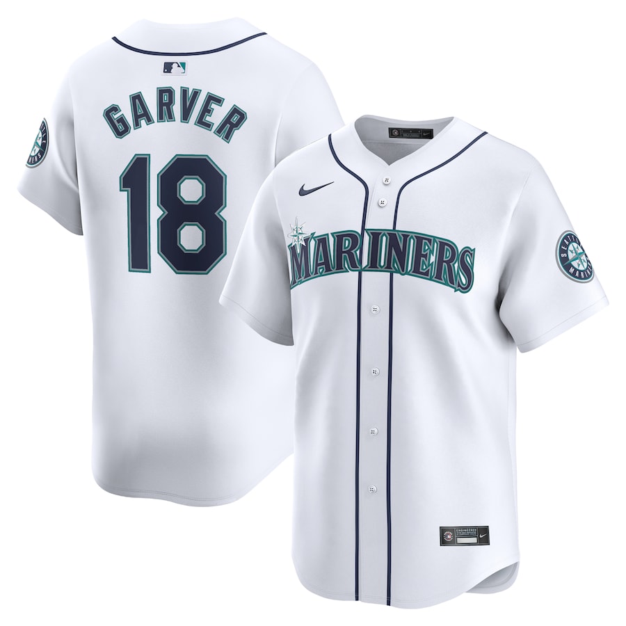 Mitch Garver Seattle Mariners Home Limited Player Jersey  White