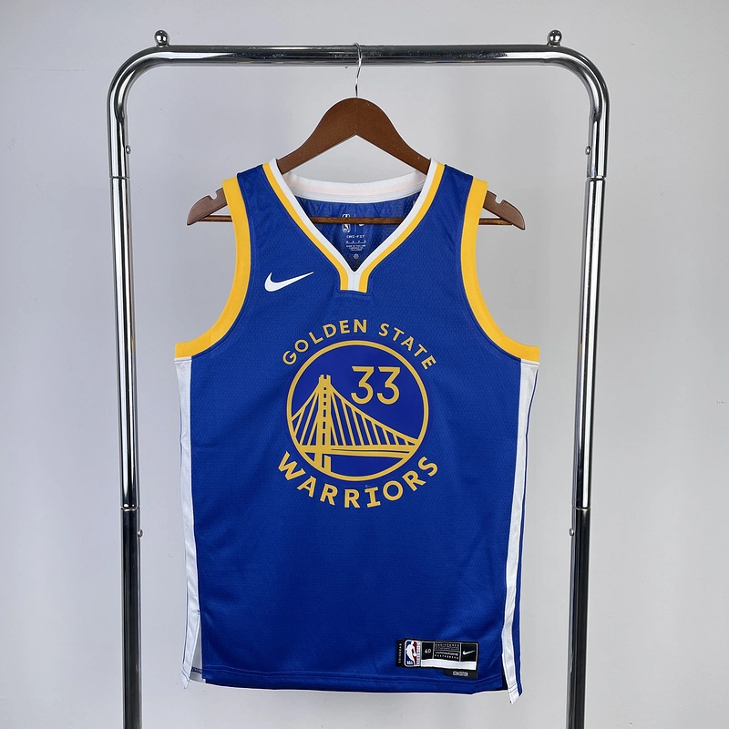 2023 NBA Golden State Warriors 33 WISEMAN Basketball Jersey