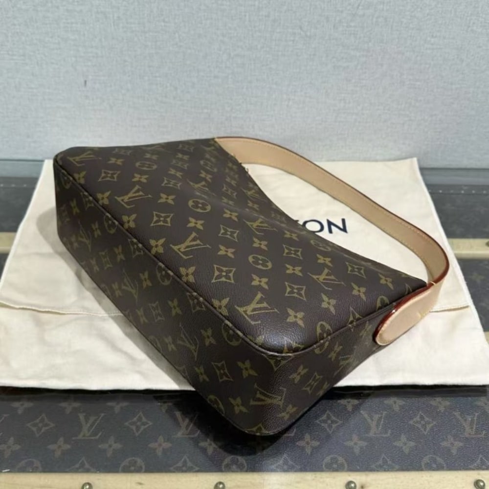 Louis Vuitton Slouchy PM Bag Brown 33cm M11952