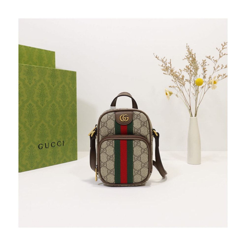 Gucci Ophidia Mini Bag Coffee