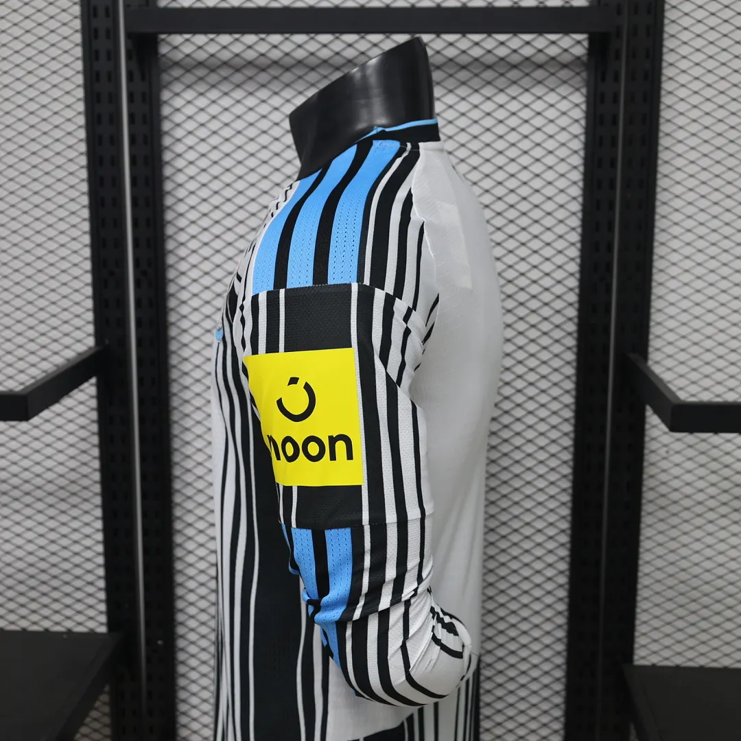 2026/27 Premier League Newcastle United Team Home Football Jersey Player Version Long Sleeves - JerseyFun