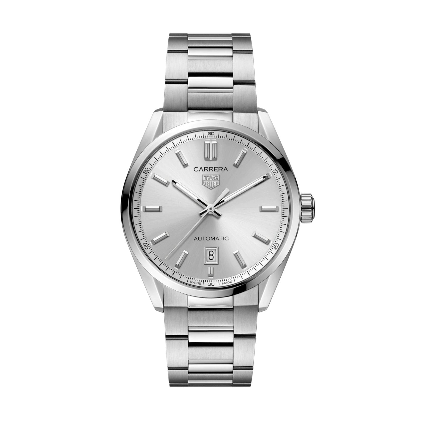 TAG Heuer Carrera Three-Hand Date 39mm Automatic Mens Watch WBN2111.BA0639