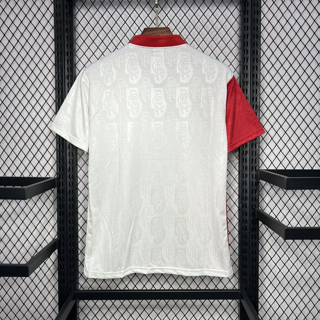 Retro 1996-97 Glasgow Rangers away football jersey Retro