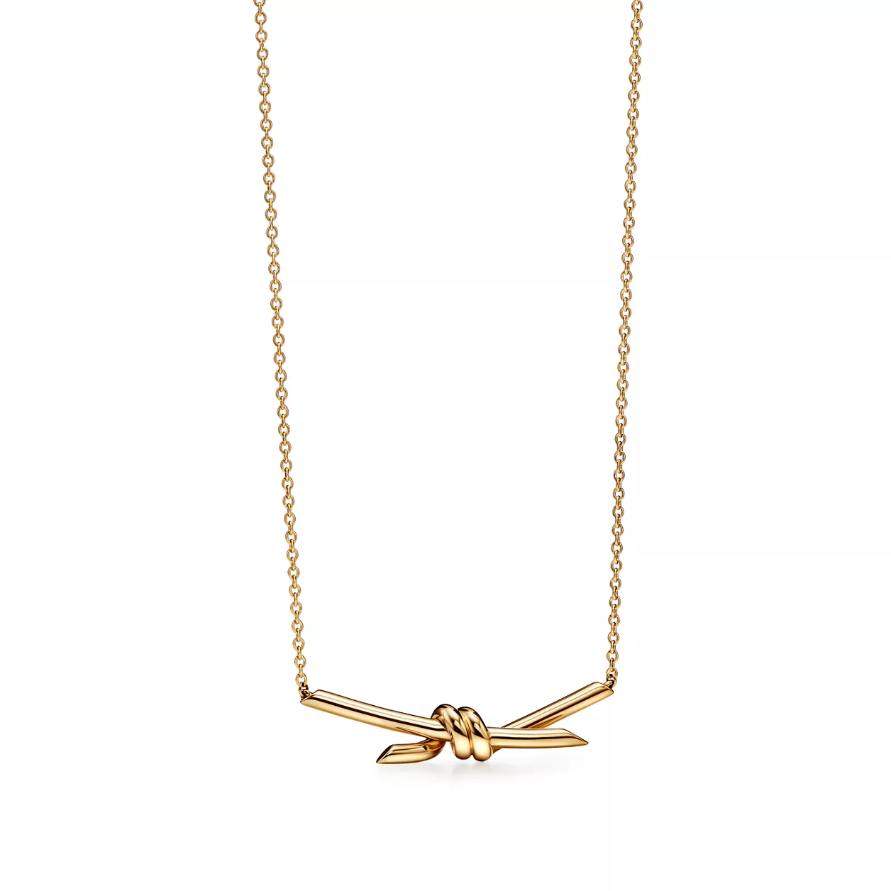 Tiffany 68887208 Knot Pendant Yellow Gold