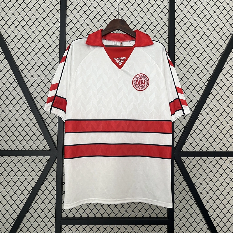 Retro 1988 Denmark Away Football jersey retro