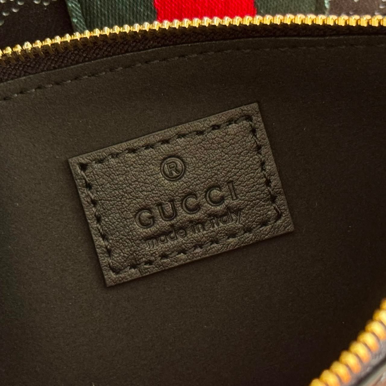 Gucci Giglio Small Tote Bag 25cm/9.8in Black GG Leather 860845