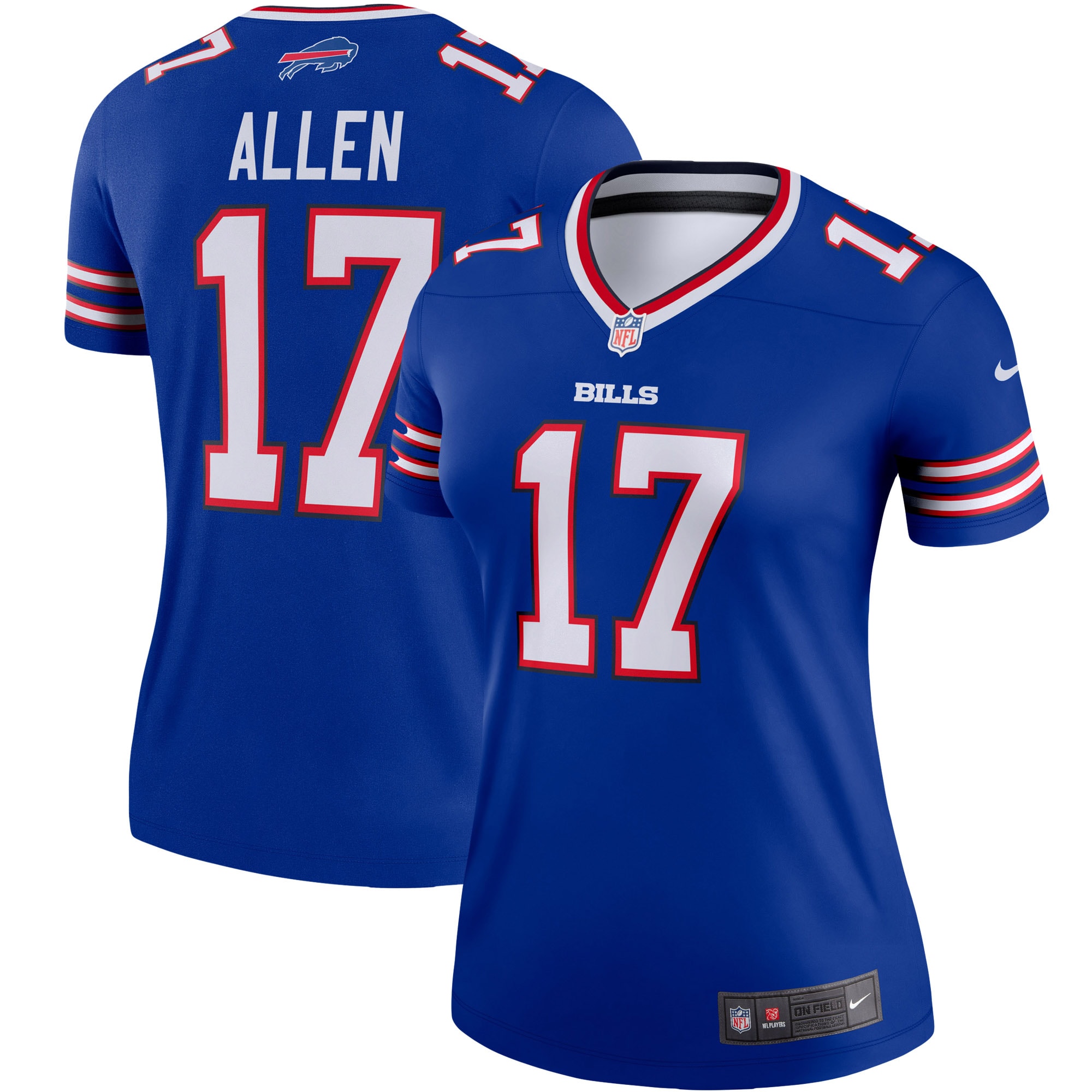 Josh Allen Buffalo Bills Nike Women's Legend Team Jersey - Royal