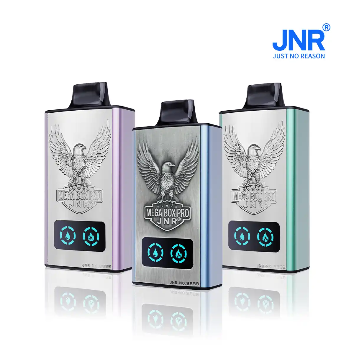 【Buy 3 Get 3 Free】JNR Vape Mega Box Pro 60000 Puffs Disposable Vape Combo Sales