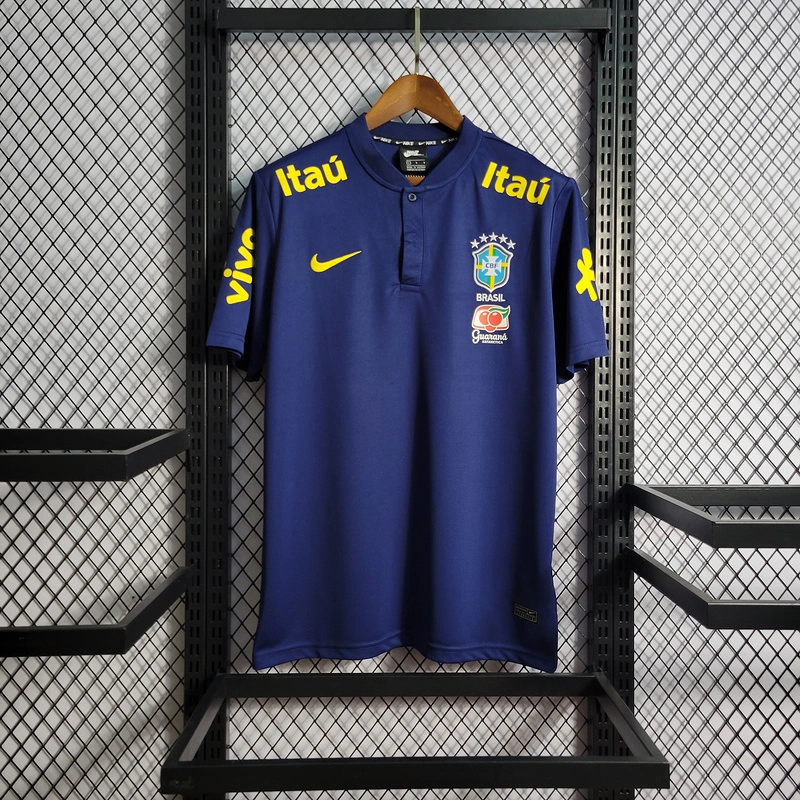 Low Neck Polo Brazil Royal Blue