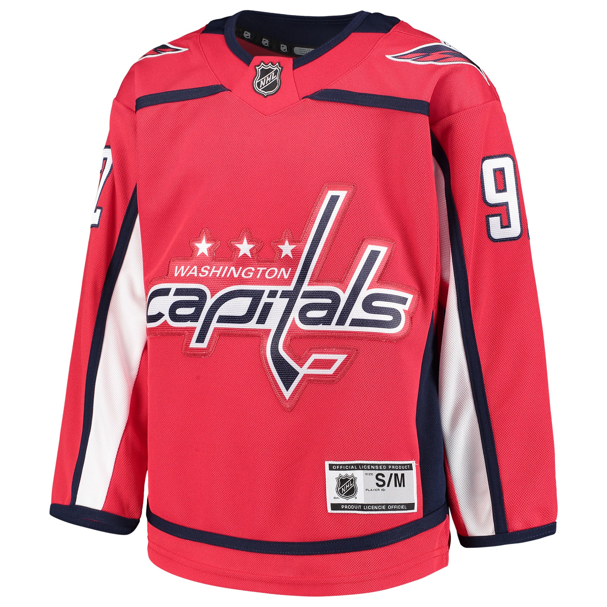 Evgeny Kuznetsov Washington Capitals Youth Home Premier Player Jersey – Red
